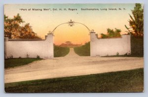 J89/ Southampton Long Island New York Postcard c1930 H. H. Rogers 469