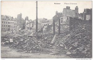 NAMUR, Belgium, 1900-1910's; Place D'Armes, Ruins