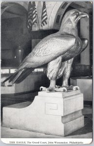 1952 Eagle Grand Court John Wanamaker Philadelphia Pennsylvania Posted Postcard