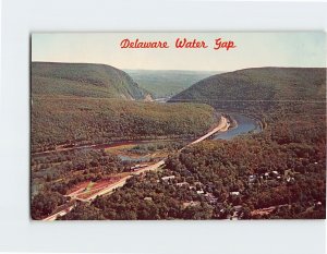 Postcard Delaware Water Gap Pennsylvania USA