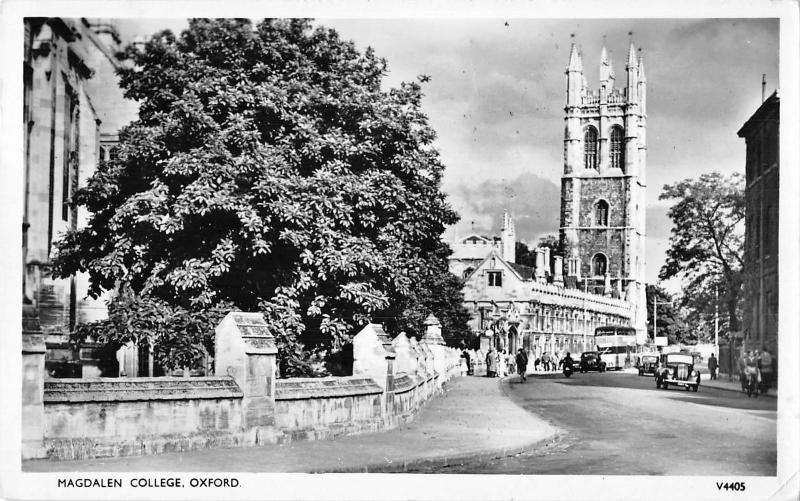 uk22271 magdalen college oxford  real photo  uk