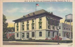 North Carolina Elizabeth City Post Office and Government Building Curteich