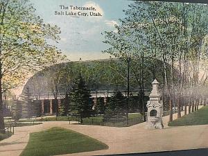 Postcard 1914 View of The Tabernaclein Salt Lake City, Utah.  T1