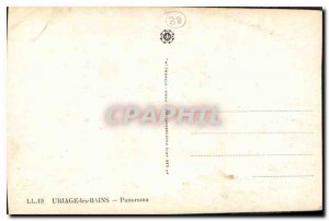 Old Postcard Uriage les Bains Panorama