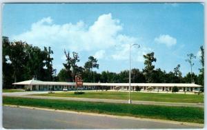 OCALA, Florida  FL   Roadside  SILVER PRINCESS MOTEL  1958  Postcard