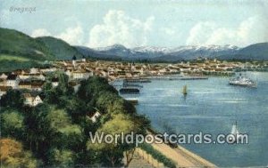 Bregenz German Postcard Germany Post Card