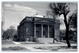 The Methodist Church Scene Street Estherville Iowa IA RPPC Photo Postcard