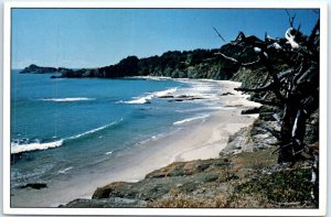 Postcard - Blue Water And White Surf - Northern California