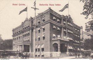 BELLEVILLE, Ontario, 1900-10s; Hotel Quinte