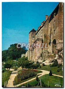 Postcard Modern Pons Char March ramparts and garden