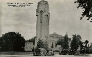 MI - Royal Oak. Shrine of the Little Flower    *RPPC