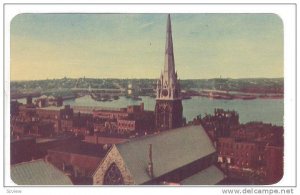 View Of The Harbour, Saint John, New Brunswick, Canada, 1940-1960s