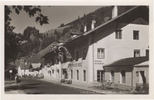 Gasthof Pension Weisses Gries Brenner Austria Real Photo Old Postcard