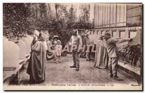 Old Postcard Le Mont Dore Hydrotherapy Room gargles