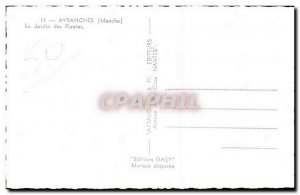 Avranches - Botanical Garden - Old Postcard