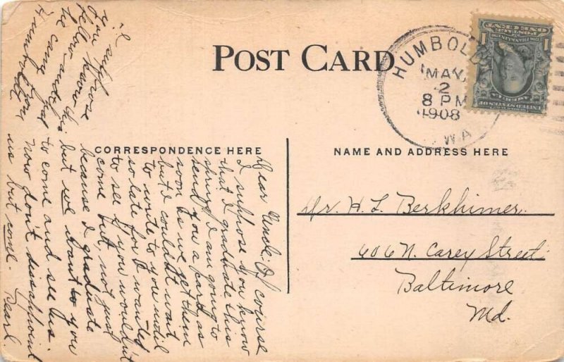 Frank A Gotch Champion Wrestler dressed in Suit Vintage Postcard AA109451