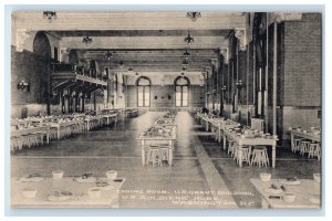 Dining Room U.S. Grant Building U.S Soldiers Home Washington D.C. Postcard