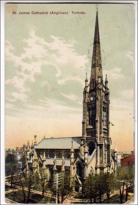 Canada - ON, Toronto. St James Cathedral