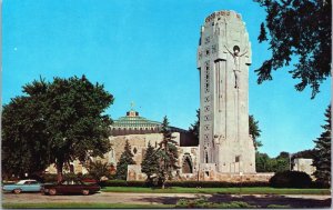 Shrine Of The Little Flower Royal Oak Michigan Chrome Postcard C089