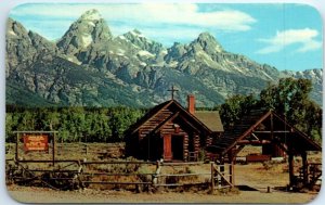 Postcard - Chapel of the Transfiguration, Moose, Wyoming, USA