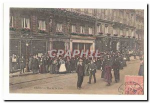 Paris Postcard Old Street of Peace