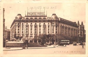 Palace Hotel Madrid Spain Postal Used Unknown, Missing Stamp 