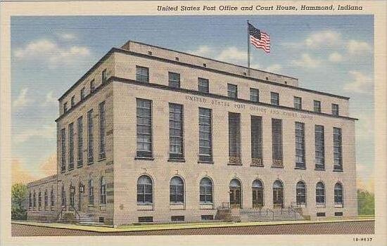 Indiana  Hammond United States Post Office And Court House