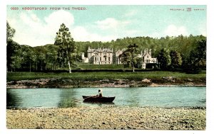 UK - Scotland, Abbotsford. View from the Tweed River