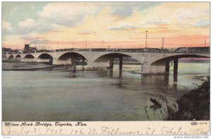 TOPEKA, Kansas; Milan Arch Bridge, PU-1907