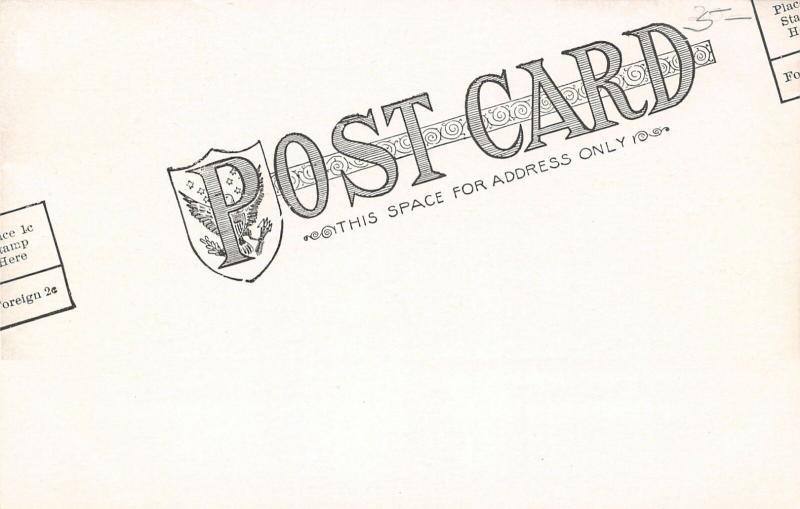 Windom Minnesota~Fourth Avenue~Bank~Drug Store~M Leisch Store~1905 B&W Postcard