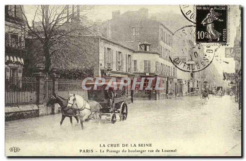 COPYRIGHT Crue of the Seine Paris Passage of the baker street Lourmel