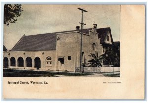 1910 Episcopal Church Chapel Exterior Building Waycross Georgia Vintage Postcard