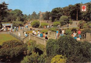 B102715 bournemouth gardens from the pavillion dorset    uk