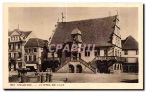 Old Postcard Molsheim The Hotel De Ville