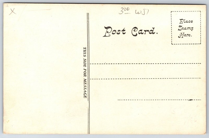 Brattleboro Vermont~Side View Three Bridges~Thru Truss~Covered~Railroad~1908 PC