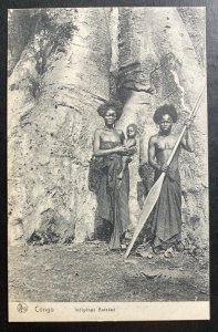 Mint Real Picture Postcard Belgian Congo Batekes Indian Natives