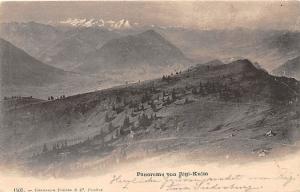 RIGI KULM SWITZERLAND PANORAMA  POSTCARD c1905