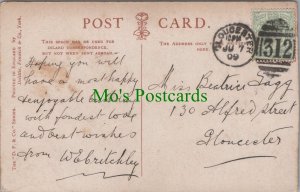 Genealogy Postcard - Gagg, 130 Alfred Street, Gloucester, Gloucestershire GL1480