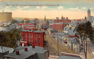 View showing Business Section Uniontown Pennsylvania, PA