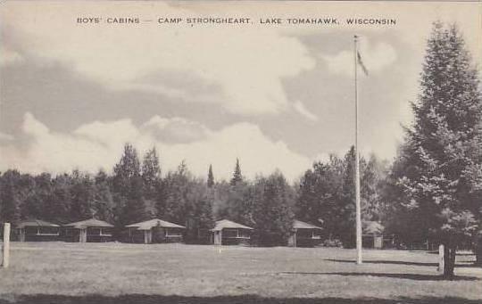 Wisconsin Lake Tomahawk Boys Cabins Camp Strongheart Artvue