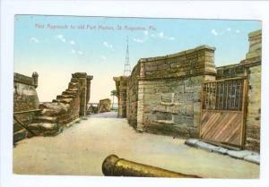 LP31  St. Augustine Florida old Fort Marion, Cannon