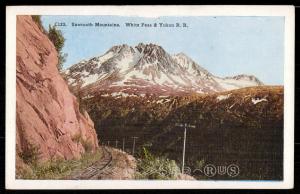 Sawtooth Mountains. White Pass & Yukon R. R.