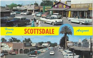 Split View Downtown Scottsdale Arizona 1960s?