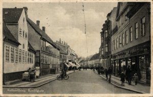 Denmark Kalundborg Kordilgade Vintage Postcard 08.72