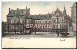 Belgie Belgium Old Postcard Ghent's new government palace