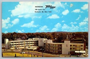 Rochester  New York  Travel lodge    Postcard