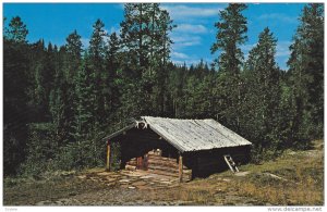 Trappers Cabin , Hudson Hope , B.C. , Canada , 50-60s