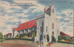 Postcard St David's Episcopal Church Austin Texas TX