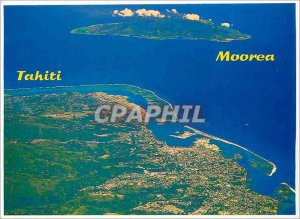 Postcard Modern Tahiti Moorea