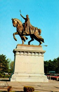 Missouri St Louis Forest Park Statue Of Saint Louis